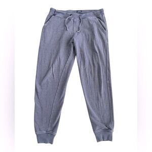 J.Crew Fleece Joggers M Navy Minimalist Soft Lounge Streetwear Sweatpants A168